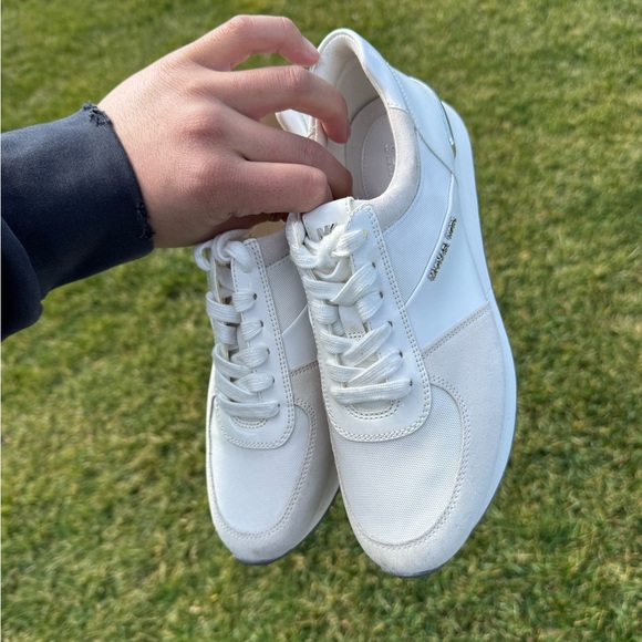 Michael Kors White Sneakers - Picture 2 of 4